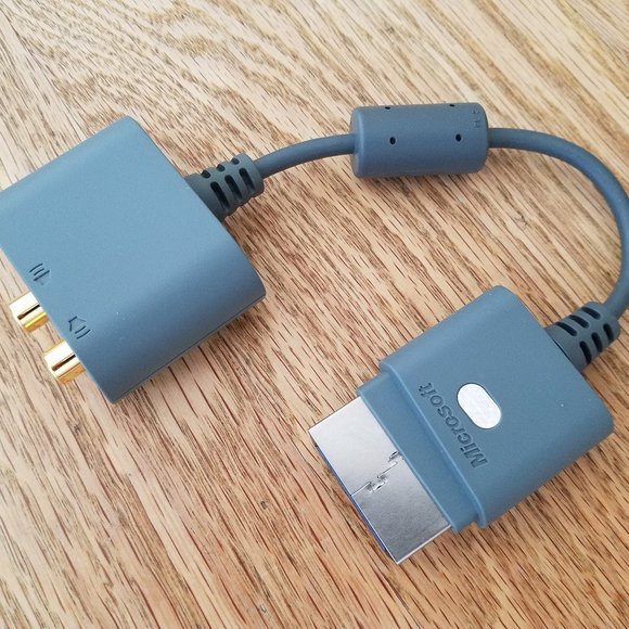 Microsoft Xbox 360 Audio Adapter X808221-001 - OEM Gray - Picture 2 of 4